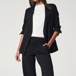 Spanx Collarless Oversize Ponte Knit Blazer